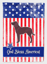 Load image into Gallery viewer, AUSA Patriotic merican Water Spaniel Flag Canvas House Size BB3301CHF