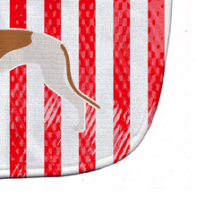 Load image into Gallery viewer, USA Patriotic Greyhound Baby Bib BB3305BIB