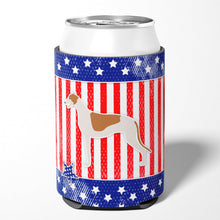 Load image into Gallery viewer, USA Patriotic Greyhound Can or Bottle Hugger BB3305CC