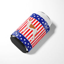 Load image into Gallery viewer, USA Patriotic Greyhound Can or Bottle Hugger BB3305CC