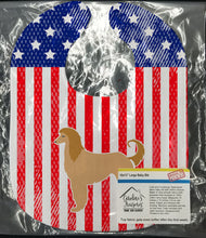 Load image into Gallery viewer, USA Patriotic Afghan Hound Baby Bib BB3306BIB