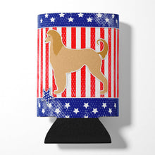 Load image into Gallery viewer, USA Patriotic Afghan Hound Can or Bottle Hugger BB3306CC