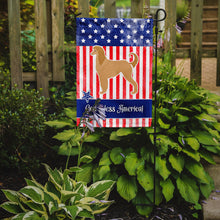 Load image into Gallery viewer, USA Patriotic Afghan Hound Garden Flag - Outdoor Decorative Yard Flag BB3306GF