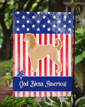 Load image into Gallery viewer, USA Patriotic Afghan Hound Garden Flag - Outdoor Decorative Yard Flag BB3306GF