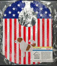 Load image into Gallery viewer, USA Patriotic Jack Russell Terrier Baby Bib BB3307BIB
