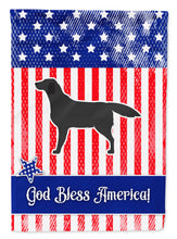 Load image into Gallery viewer, USA Patriotic Black Labrador Retriever Garden Flag - Outdoor Decorative Yard Flag BB3308GF