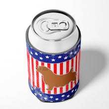 Load image into Gallery viewer, USA Patriotic Norfolk Terrier Can or Bottle Hugger BB3309CC
