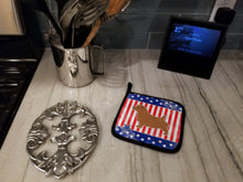 Load image into Gallery viewer, USA Patriotic Norfolk Terrier Pot Holders - Set of 2 - Heat-Resistant Kitchen Essentials BB3309PTHD