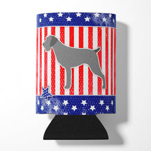 Load image into Gallery viewer, USA Patriotic German Wirehaired Pointer Can or Bottle Hugger BB3311CC