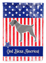 Load image into Gallery viewer, USA Patriotic German Wirehaired Pointer Garden Flag - Outdoor Decorative Yard Flag BB3311GF
