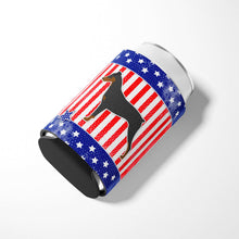 Load image into Gallery viewer, USA Patriotic German Pinscher Can or Bottle Hugger BB3313CC