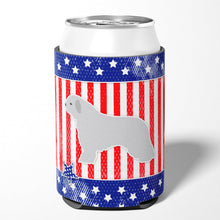 Load image into Gallery viewer, USA Patriotic Spanish Water Dog Can or Bottle Hugger BB3315CC