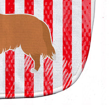 Load image into Gallery viewer, USA Patriotic Collie Baby Bib BB3316BIB