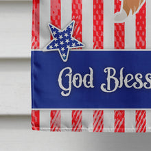 Load image into Gallery viewer, USA Patriotic Collie Flag Canvas House Size BB3316CHF