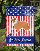 Load image into Gallery viewer, USA Patriotic Collie Garden Flag - Outdoor Decorative Yard Flag BB3316GF