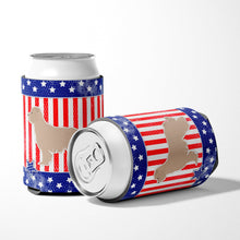 Load image into Gallery viewer, USA Patriotic Pyrenean Shepherd Can or Bottle Hugger BB3318CC