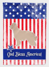 Load image into Gallery viewer, USA Patriotic Pyrenean Shepherd Flag Canvas House Size BB3318CHF