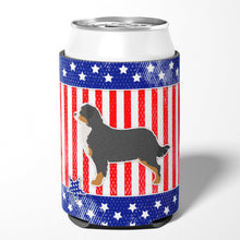 Load image into Gallery viewer, USA Patriotic Bernese Mountain Dog Can or Bottle Hugger BB3319CC
