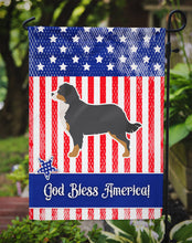 Load image into Gallery viewer, USA Patriotic Bernese Mountain Dog Garden Flag - Outdoor Decorative Yard Flag BB3319GF
