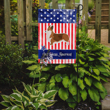 Load image into Gallery viewer, USA Patriotic Corgi Garden Flag - Outdoor Decorative Yard Flag BB3320GF
