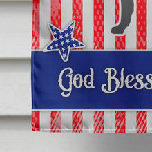 Load image into Gallery viewer, USA Patriotic Croatian Sheepdog Flag Canvas House Size BB3321CHF