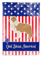 Load image into Gallery viewer, USA Patriotic Red Border Collie Garden Flag - Outdoor Decorative Yard Flag BB3322GF