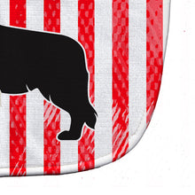 Load image into Gallery viewer, USA Patriotic Black Border Collie Baby Bib BB3323BIB