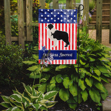Load image into Gallery viewer, USA Patriotic Black Border Collie Garden Flag - Outdoor Decorative Yard Flag BB3323GF