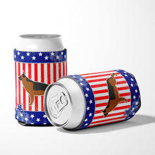 Load image into Gallery viewer, USA Patriotic German Shepherd Can or Bottle Hugger BB3324CC