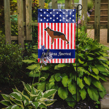 Load image into Gallery viewer, USA Patriotic German Shepherd Garden Flag - Outdoor Decorative Yard Flag BB3324GF