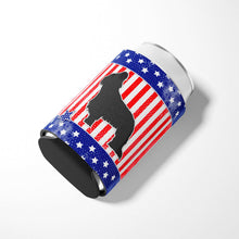 Load image into Gallery viewer, USA Patriotic Briard Can or Bottle Hugger BB3326CC