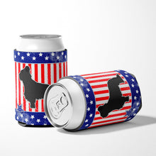 Load image into Gallery viewer, USA Patriotic Briard Can or Bottle Hugger BB3326CC