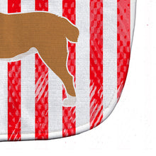 Load image into Gallery viewer, USA Patriotic Central Asian Shepherd Dog Baby Bib BB3328BIB