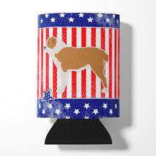 Load image into Gallery viewer, USA Patriotic Central Asian Shepherd Dog Can or Bottle Hugger BB3328CC