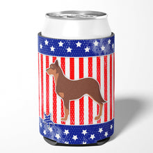 Load image into Gallery viewer, USA Patriotic Australian Kelpie Dog Can or Bottle Hugger BB3329CC