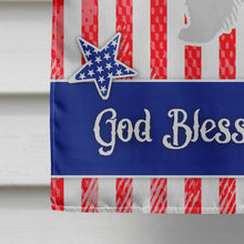 Load image into Gallery viewer, USA Patriotic Polish Lowland Sheepdog Dog Flag Canvas House Size BB3332CHF