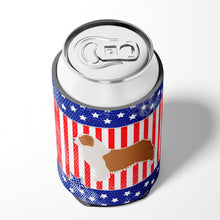 Load image into Gallery viewer, USA Patriotic Australian Shepherd Dog Can or Bottle Hugger BB3333CC