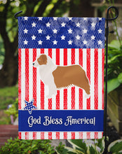 Load image into Gallery viewer, USA Patriotic Australian Shepherd Dog Garden Flag - Outdoor Decorative Yard Flag BB3333GF