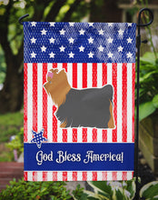 Load image into Gallery viewer, USA Patriotic Yorkshire Terrier Yorkie Garden Flag - Outdoor Decorative Yard Flag BB3334GF