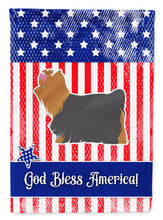 Load image into Gallery viewer, USA Patriotic Yorkshire Terrier Yorkie Garden Flag - Outdoor Decorative Yard Flag BB3334GF