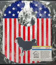 Load image into Gallery viewer, USA Patriotic Lowchen Baby Bib BB3335BIB