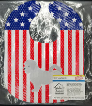 Load image into Gallery viewer, USA Patriotic Maltese Baby Bib BB3336BIB