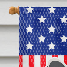 Load image into Gallery viewer, USA Patriotic Japanese Chin Flag Canvas House Size BB3337CHF