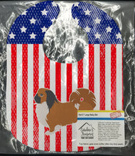 Load image into Gallery viewer, USA Patriotic Pekingese Baby Bib BB3338BIB