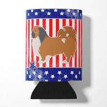 Load image into Gallery viewer, USA Patriotic Pekingese Can or Bottle Hugger BB3338CC