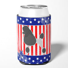 Load image into Gallery viewer, USA Patriotic Poodle Can or Bottle Hugger BB3339CC
