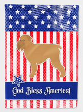 Load image into Gallery viewer, USA Patriotic Brussels Griffon Flag Canvas House Size BB3340CHF