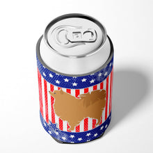 Load image into Gallery viewer, USA Patriotic Pomeranian Can or Bottle Hugger BB3342CC