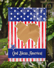 Load image into Gallery viewer, USA Patriotic Pomeranian Garden Flag - Outdoor Decorative Yard Flag BB3342GF