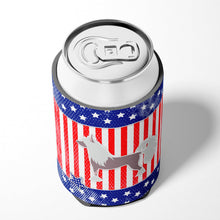 Load image into Gallery viewer, USA Patriotic Chinese Crested Can or Bottle Hugger BB3343CC